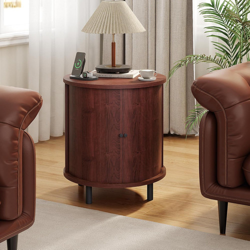 Fromjbest round end table - fromjbest,