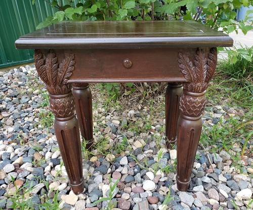 Vintage accent side - accent, dark