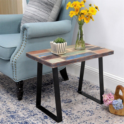 Greenage side table reclaimed - greenage,