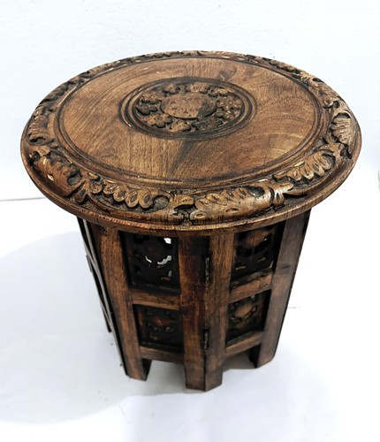 Solid wood accent end - accent, table