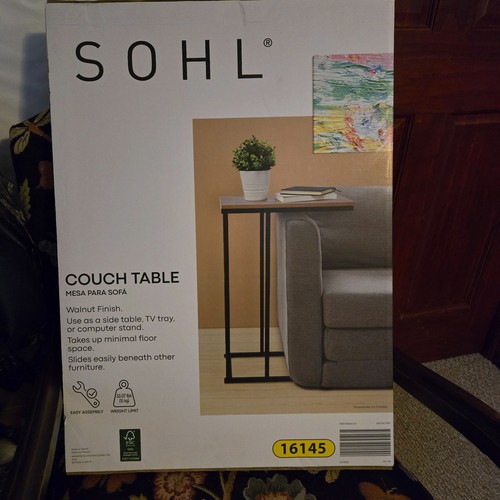 Couch table walnut - couch,