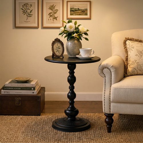 Round side table - table, vintage