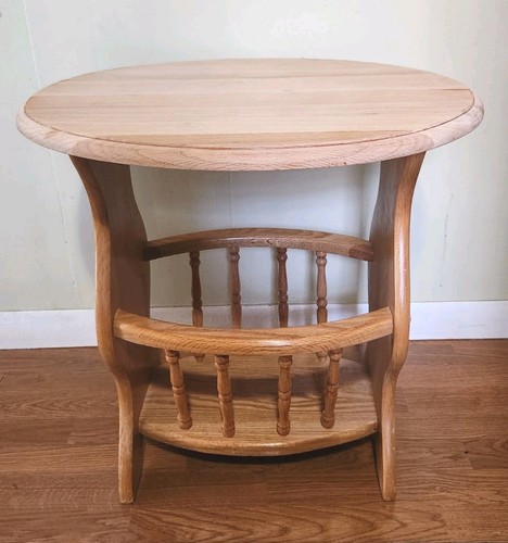 Vintage hand crafted solid oak - solid,