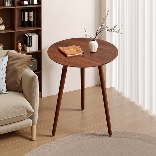 Round walnut mid - walnut, century